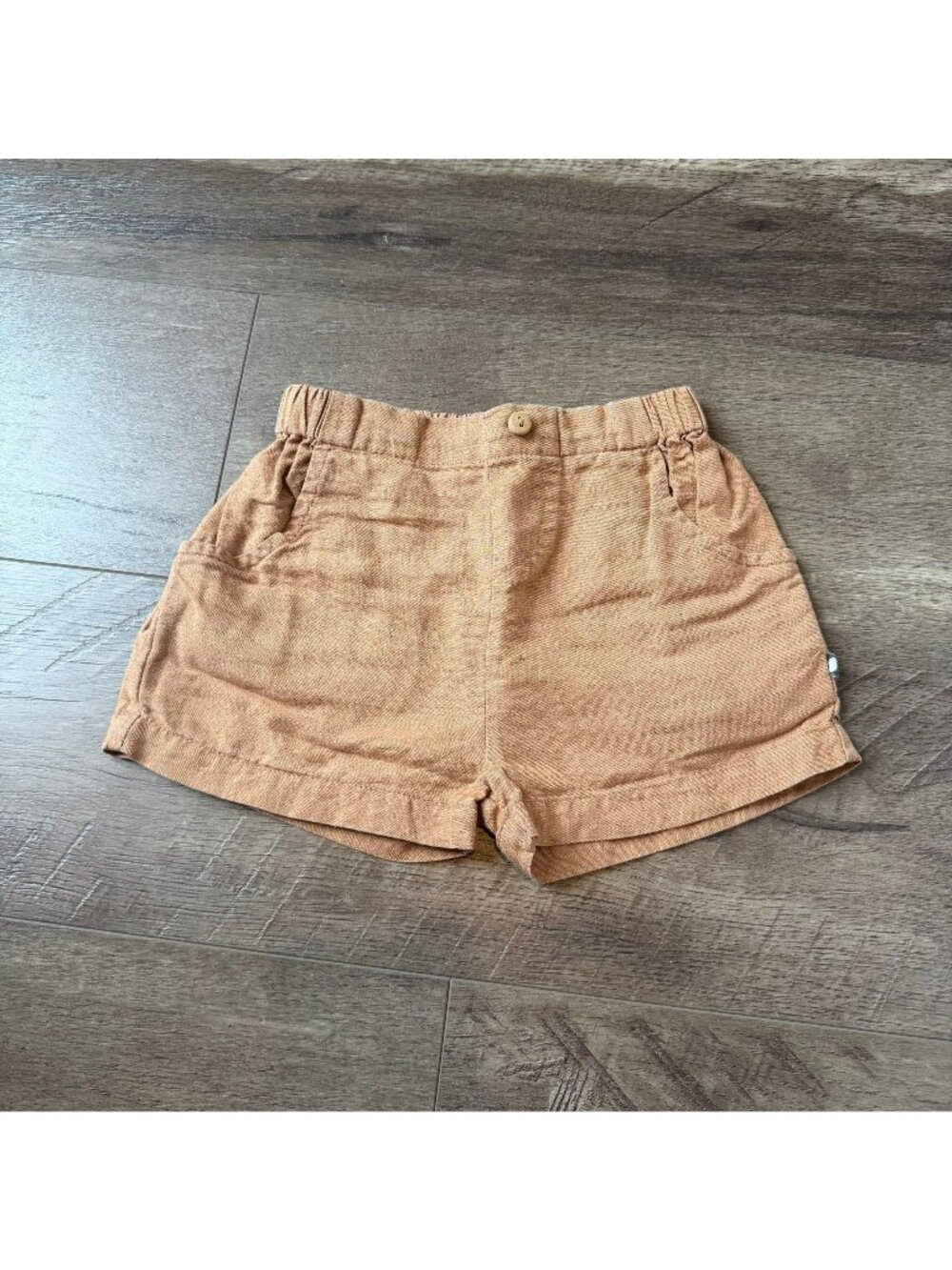 2-3Y Oeuf Linen Shorts